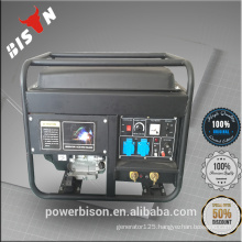 Bison China Zhejiang High Quality Gasoline Engine Cheap Portable 6KW 6000W 6KVA Kohler Electric Generators